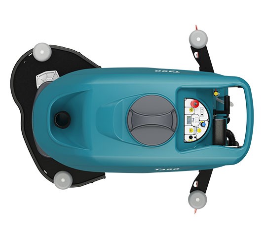 T390 Restregadora de pisos de operador caminando alt 7